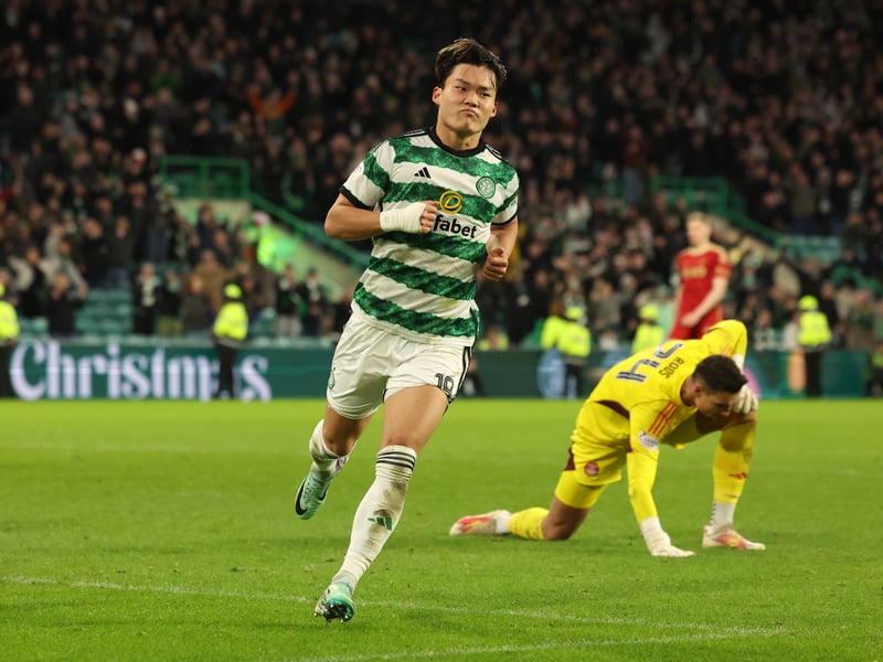 Brought on for Kyogo as part of a double substitution and had a telling impact. Won the penalty that was converted by Palma and netted two late goals deep into injury-time.