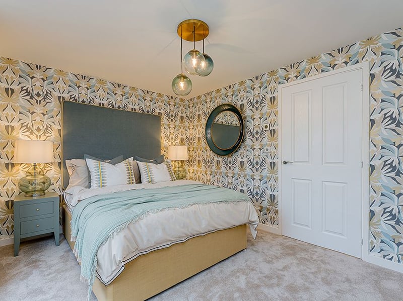 There are two "good-sized" double bedrooms in this new build. (Photo courtesy of Zoopla)