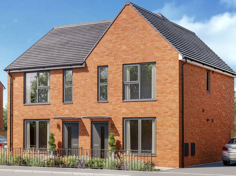 These new builds in S2 are said to be the "perfect home for first time buyers or small families". (Photo courtesy of Zoopla)