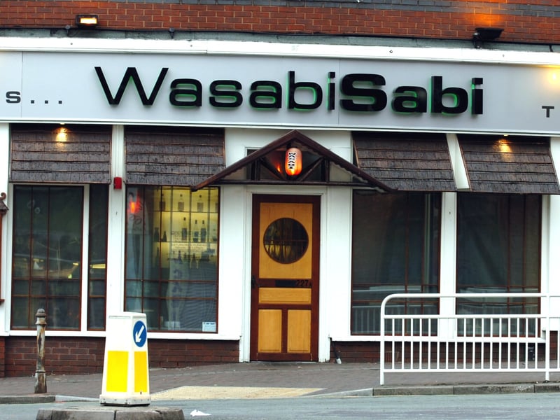 Wasabi Sabi, on London Road, Sheffield, in August 2006