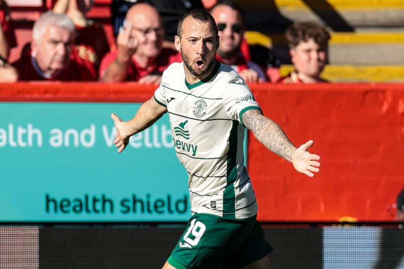 The highest paid non Old Firm player is Hibs' English striker who signed in the summer. According to SalarySport, he earns a reported £18,000 a week.