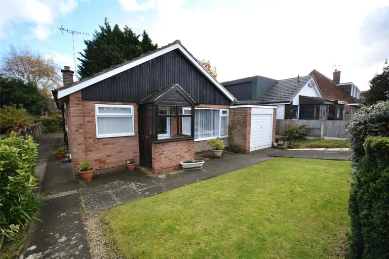 A charming three bedroom bungalow is on the market.