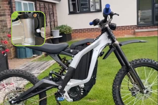 Police are keen to hear from anyone who knows of the bike’s whereabouts or has information that can help officers locate it or find those responsible