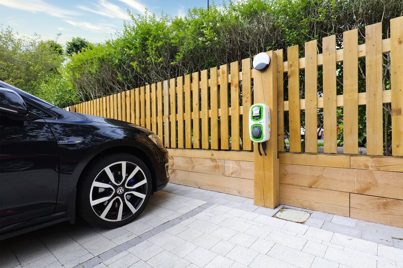 Externally, there are two allocated parking spaces and an EV charger, all set behind electronic gates, for security and peace of mind.