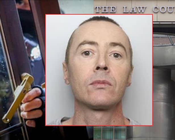 Glen Thackarey, of Eastern Avenue, Sheffield, appeared in Sheffield Crown Court on Friday, November 10, 2023 and was sentenced after pleading guilty to two dwelling burglaries and multiple commercial burglaries in Sheffield city centre.