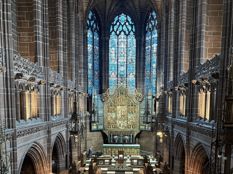 The Welsford Bistro is an independent restaurant located inside the incredible Liverpool Cathedral. Enjoy a meal amongst the stunning Cathedral arches or book a private meal in the Lady Chapel.