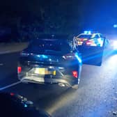 Officers in the Roads and Crime Unit reported the driver ran off after abandoning a black Ford Puma on Herries Road, following a chase that started in Parson Cross. 