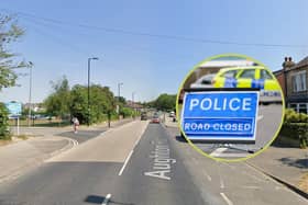 A South Yorkshire Police spokesperson said Aughton Road in Rotherham is currently closed, from Rotherham Road to Aughton Avenue, as a result of the collision. 