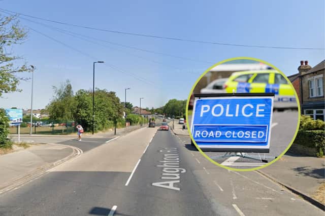 A South Yorkshire Police spokesperson said Aughton Road in Rotherham is currently closed, from Rotherham Road to Aughton Avenue, as a result of the collision. 