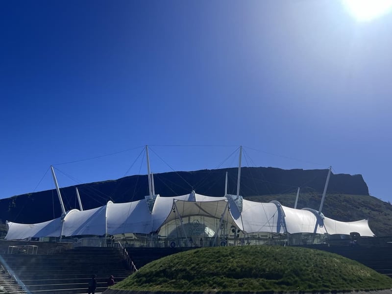 Overlooking Edinburgh's famous extinct volcano, Arthurs Seat, Dynamic Earth is an interactive museum that journeys through the history of our planet.  Couples can make their own piece of history here by tying the knot under its impressive canopy roof in the Biosphere or Ozone spaces. It’s a truly unique venue with so much to see and do.