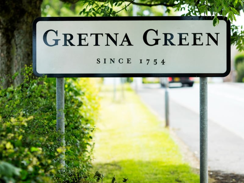 While historically popular with runaway couples and those looking to elope, Gretna Green has been hosting weddings of all kinds since 1754, and is one of the oldest and most romantic wedding venues in Scotland which is now responsible for 20% of all Scottish weddings. While half of all weddings that take place at Gretna Green are still for eloping couples, the other half simply choose the location for its incredible history and views. The Famous Blacksmith Shop is the heart of wedding culture in Gretna Green, while couples who choose to marry in the original marriage room will be doing so in front of the iconic original anvil, where the blacksmith priests would traditionally marry runaway couples.