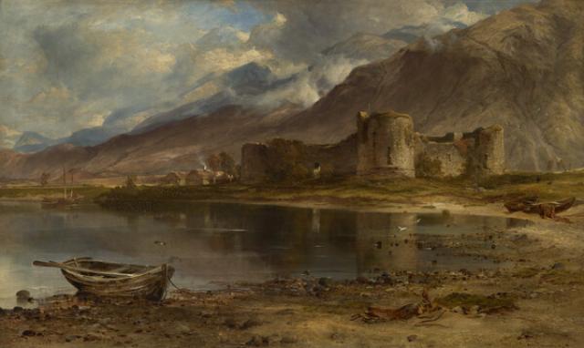 This depiction of Inverlochy Castle by Fort William is Horatio McCulloch's most famous landscape piece - an odd name for any Glaswegian, nevermind one born in 1805.