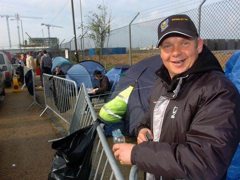 Andy Hare, from Fareham, in 2008.