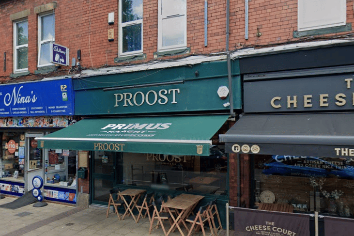 Proost in Urmston is rated 5/5 on Tripadvisor based on 320 reviews. One user commented: "Having eaten here approximately 10 times including, Sunday lunch , Saturday afternoon, Tapas weekdays and two Christmas Days. I can honestly say I have never been disappointed. Food, service, cleanliness, price and overall restaurant experience is just perfect." 