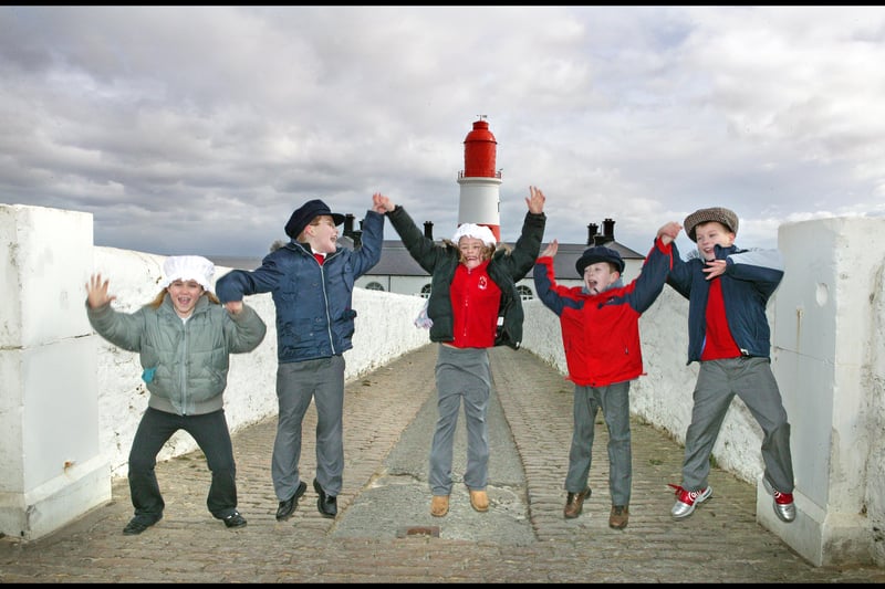 A visit to Souter lighthouse for these Year 3 pupils in 2006.