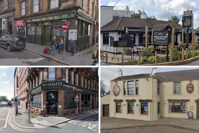 Four of Scotland's best pubs - according to awards judges.