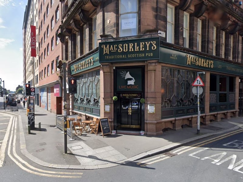 A much-loved Glasgow watering hole. MacSorley's is a snug 19th-century ale house lined with memorabilia, hosting regular live music and open-mic nights. A new fan raved: "First day in Scotland after 24 hours flight, first pint and first meal. Couldn’t have done better with exceptionally warm service, really tasting local food at good value and great decor."