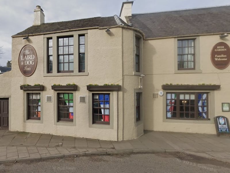 Located in the centre of the village of Lasswade, the Laird & Dog Inn is six miles from the centre of Edinburgh. One happy customer said: "Exceptional food and drinks and a great service. Would highly recommend to anyone looking for a great place to eat, drink or stay."