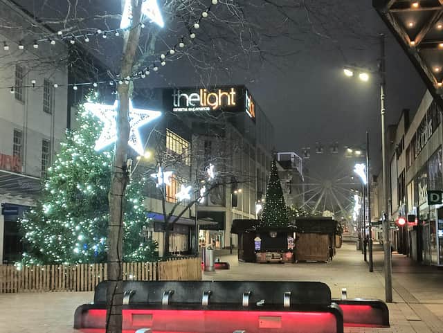 Sheffield Christmas Market 2023 opens today at 10am, with three festive bars and over 50 log cabins ready to cheer visitors until December 24.