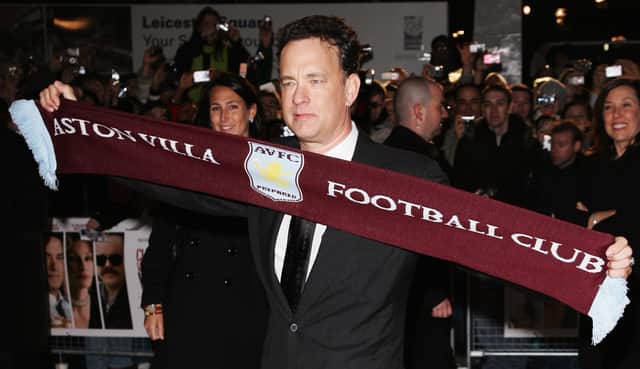 The Forrest Gump and Toy Story star once said: "My life won't be complete until I'm at Villa Park!"

He managed to take in a game, and so his life is now complete. 