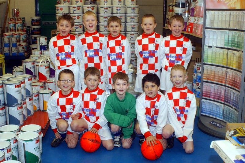 Boldon Cuts under-8s were wearing this cool strip in 2004.