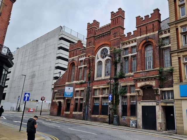 The landmark building on Cross Burgess Street could have extra storeys and expand on to a vacant plot to the rear.