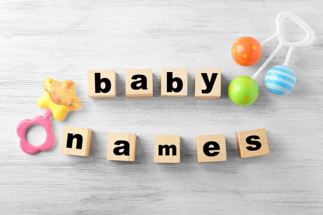 Picking a name for a baby is a huge decision.