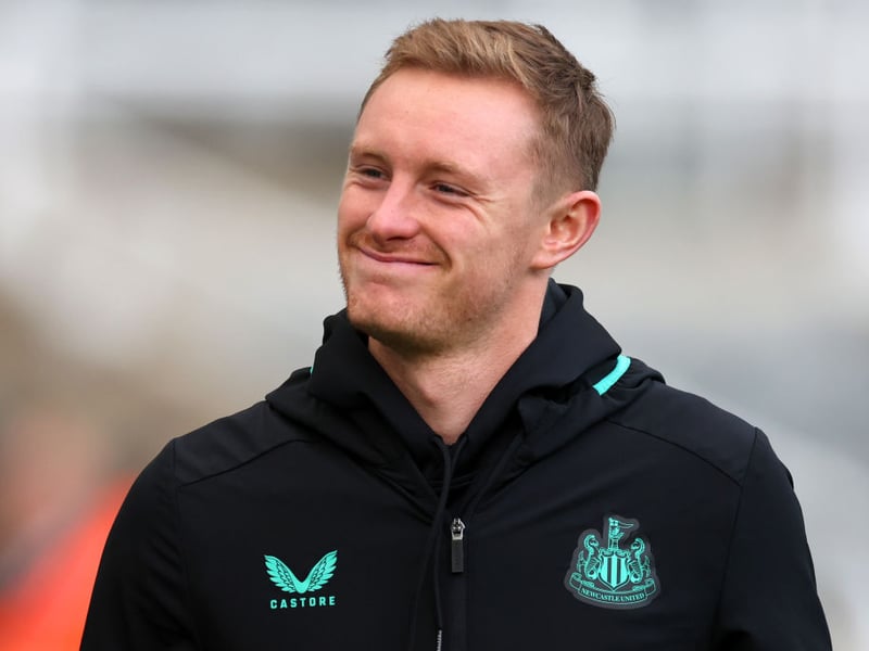 Newcastle are monitoring an ankle injury before making a final decision on Longstaff's availability.