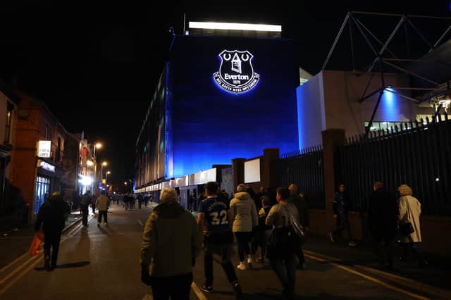 Everton have been hit by a 10-points ponts deduction (Photo by Alex Livesey/Getty Images)