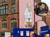 Iconic Pete McKee Sheffield mural 'Muriel' is back in view on Carver Street- but with mystery splodge