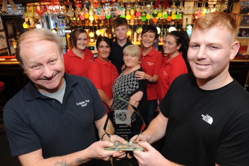 The year when the pub won the Echo Pub of the Year trophy in 2015.
But there were plenty more honours to come.