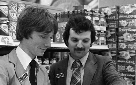 A 1982 look in the aisles.