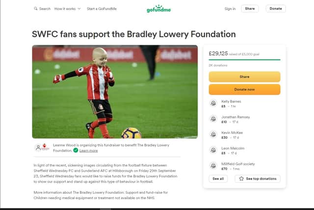 The GoFundMe created by Sheffield Wednesday fans has nearly hit £30,000.