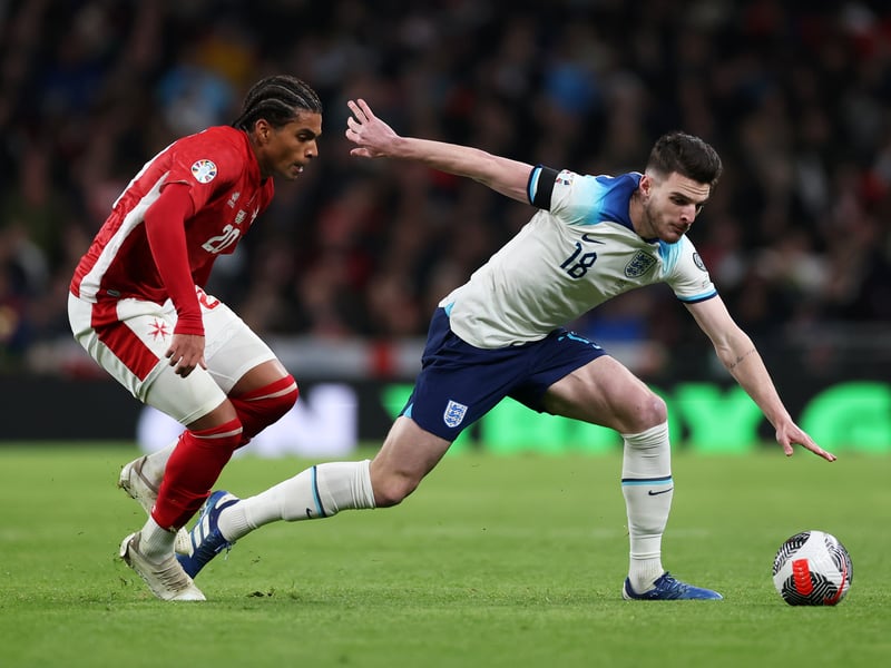 Actually gave England some energy and thrust in midfield. Can count himself unfortunate not to have grabbed a goal after controversial VAR call.