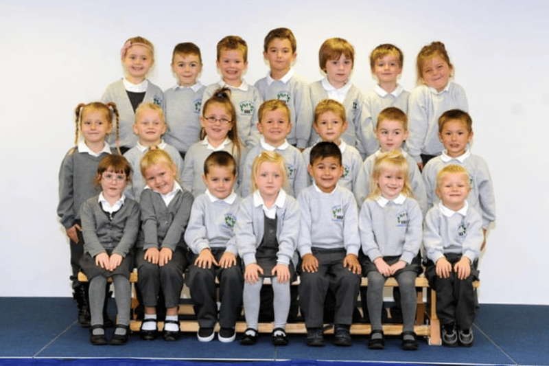 Forest View Primary School in 2013 and here is Miss Waugh's reception class.