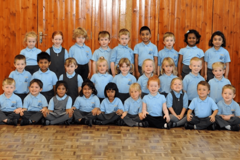 St Bede's RC Primary School, South Shields, was in the picture 10 years ago and here is the reception class of Mrs Dunn.