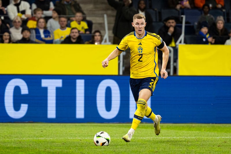 Krafth joins Isak with the Sweden squad this month. He was a 60th minute substitute in the match against Portugal.