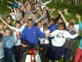 Shirecliffe Junior School, on Penrith Road, Sheffield, where headteacher John Cole is retiring after 34 years in education. John is pictured on his Honda 90. He is planning to buy a Harley Davison and spend three months biking in America