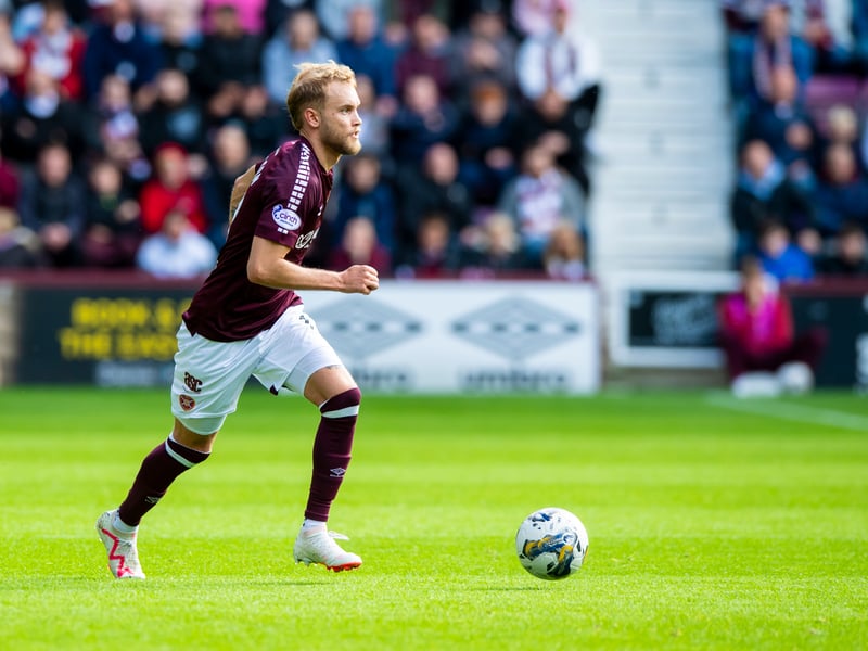 Was first-choice right-back and playing consistently until an ankle injury at St Mirren in September. Should return around the end of the year. Pic: SNS