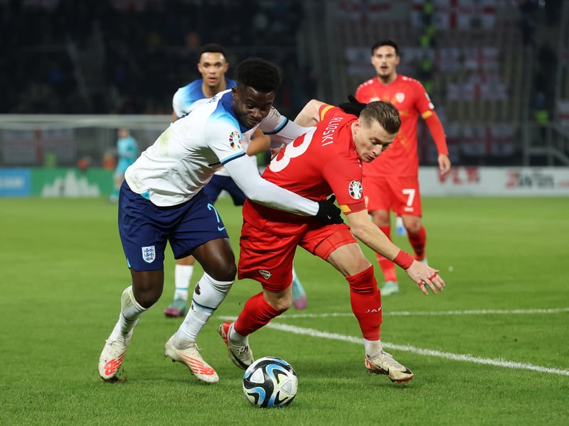 A really quiet first-half but an outstanding piece of play almost got England back on level-terms when Grealish’s goal was ruled out.