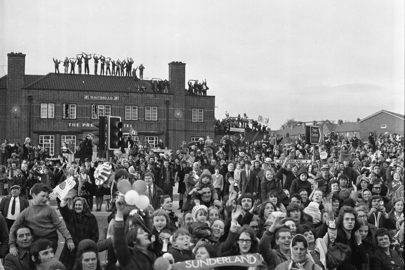 The Prospect was right at the centre of the celebrations when Sunderland brought the FA Cup home in 1973.