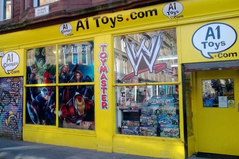 For the very best toys, action figures, and comics this Christmas - you can pop on by A1 Toys on Parnie Street off Trongate. For the more mature table top role playing fan (think Dungeons & Dragons) you can find all the supplementary materials you'll ever need in the yellowest shop in town.