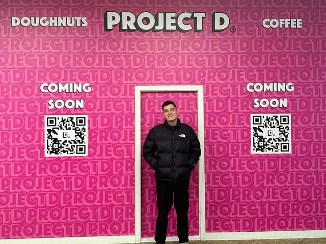 Alex Watts of Project D at the new Meadowhall shop 


