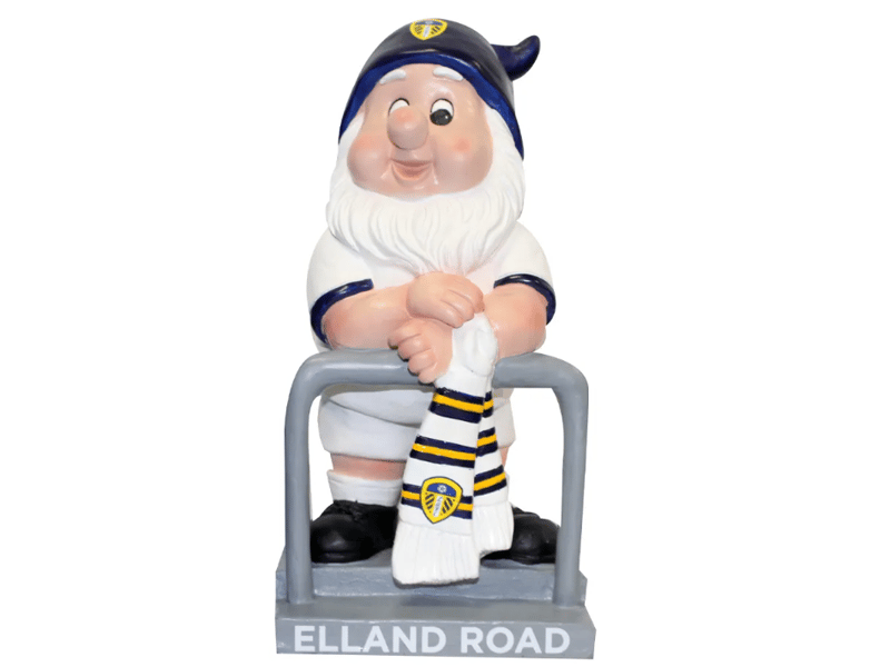 This smiley chap looks to be enjoying a win at Elland Road as he watches on from the terrace.