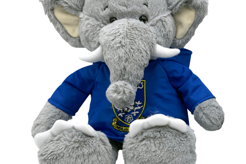 Edward the Elephant would be a pretty cute Sheffield Wednesday themed present to be sitting under the Christmas tree.