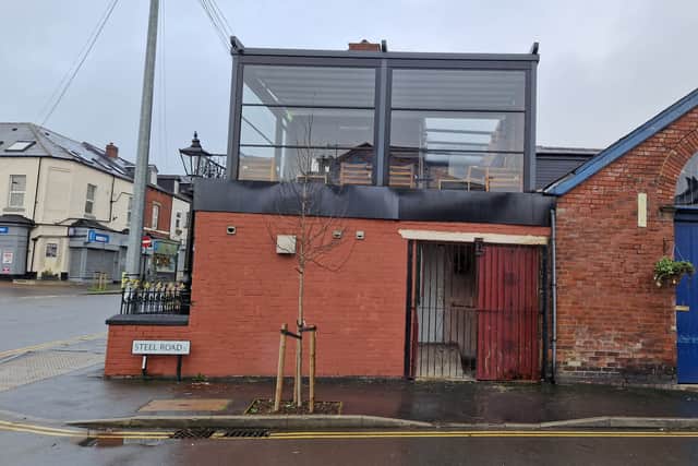 The terrace at Dodona is awaiting planning permission