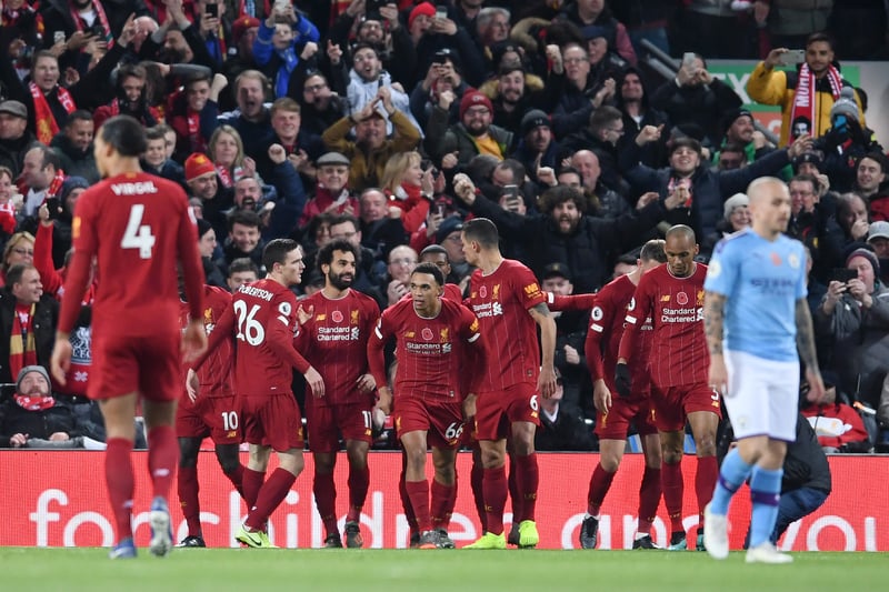 Simply irresistible; Klopp's side blew away City at Anfield 3-1 to lay down a marker and after going top in gameweek 2, they never relinquished top spot and went onto record 99 points and win their maiden Premier League title - what a side.  