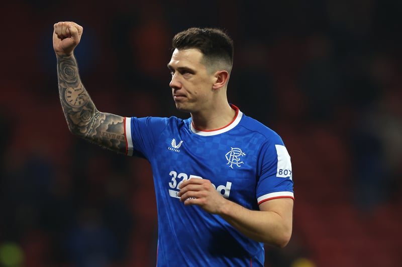He signed a one year extension in the summer but has struggled with injury this year and will be available for free unless Rangers renew his deal.
