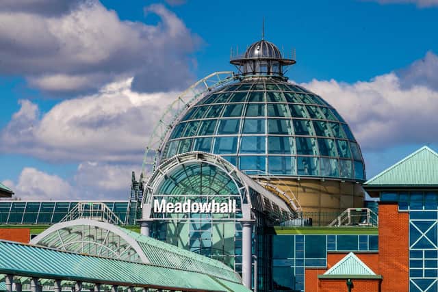 With 12,000 free parking spaces, more than 267 stores and restaurants, and an area of 1,500,000 sq ft, Meadowhall is second only to Bluewater in Kent, according to online car buying website cinch.
