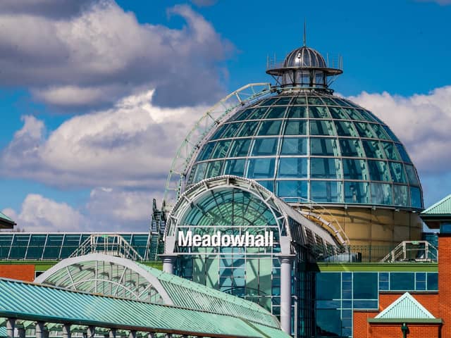 With 12,000 free parking spaces, more than 267 stores and restaurants, and an area of 1,500,000 sq ft, Meadowhall is second only to Bluewater in Kent, according to online car buying website cinch.
